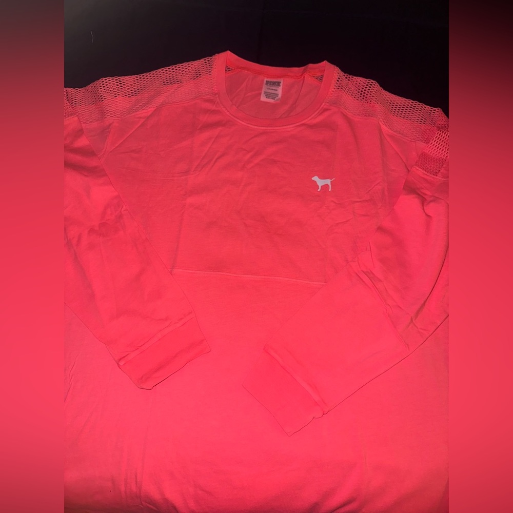 Vs Pink long sleeve tee